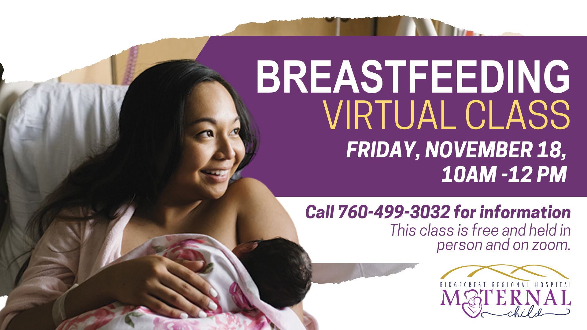 Virtual Breastfeeding Class
