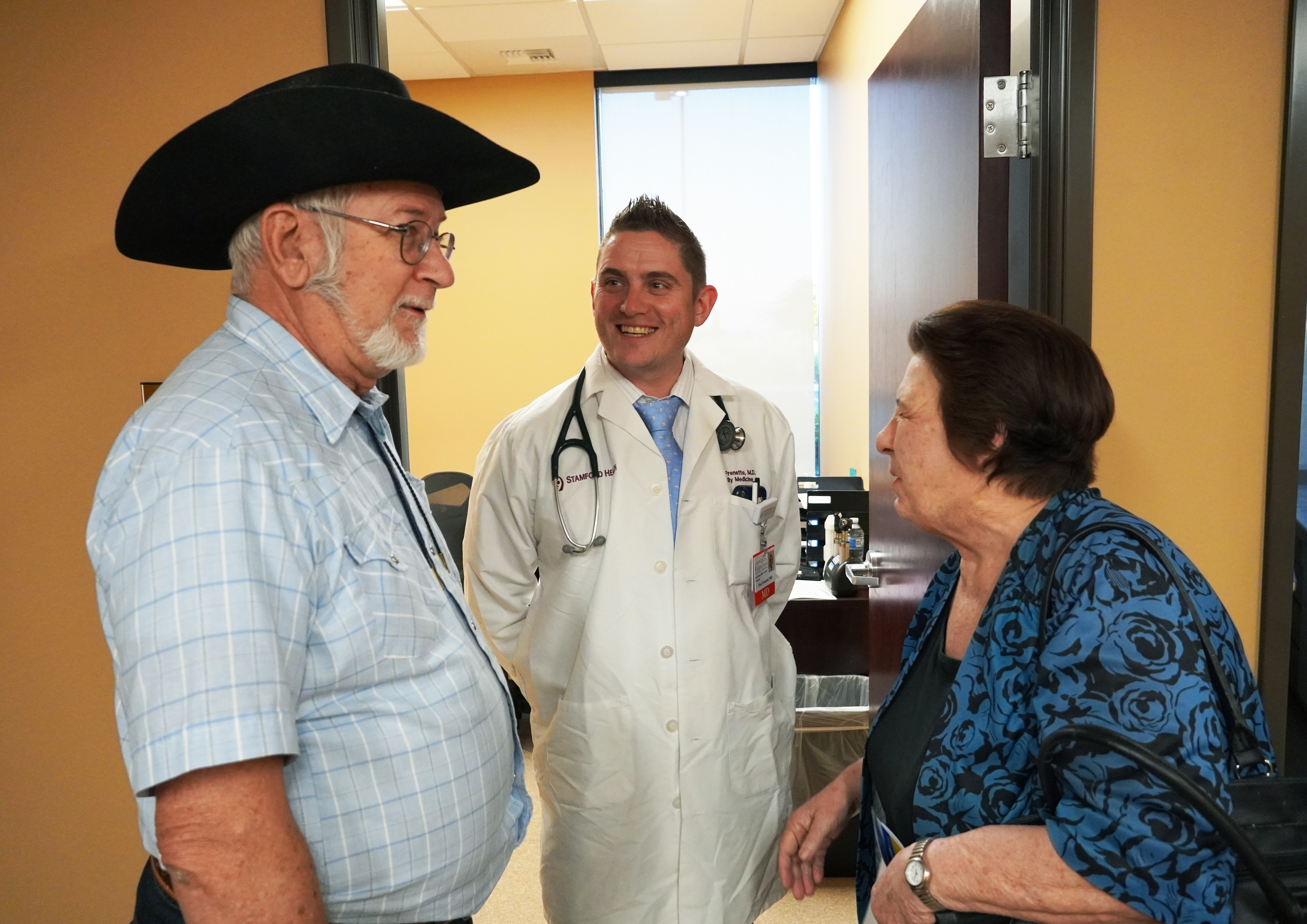 Patients and physician