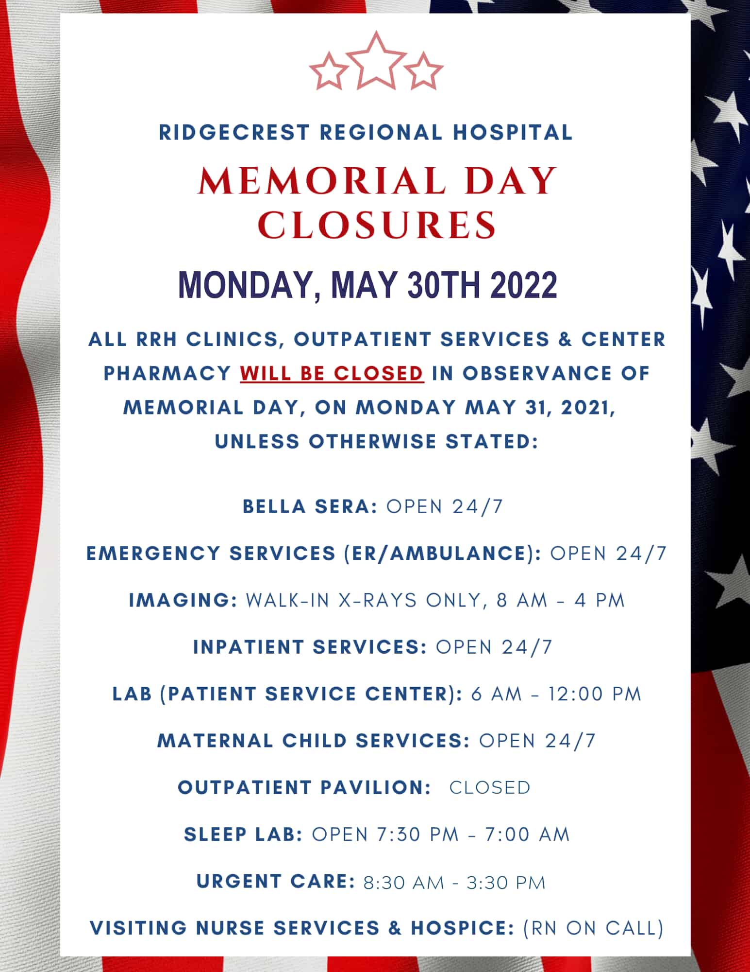 memorial day